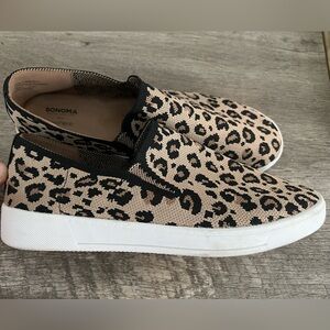 Sonoma Animal Print Slip-On Sneakers